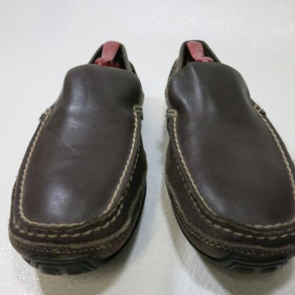 Rockport Washable Oil Tanned Leather Shoes Footwear Driver Moc Loafers 9